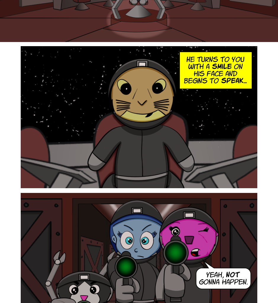 Fuzzy Knights - Episode 33, Page 1: Episode 32: Theories and Drama