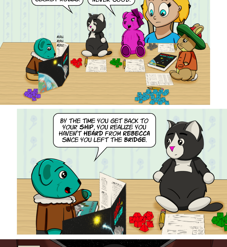 Fuzzy Knights - Episode 34, Page 1: Episode 33: Clean Up One Mess... Make Another