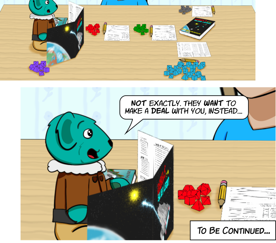 Fuzzy Knights - Episode 35, Page 1: Episode 34: Another Private Chat