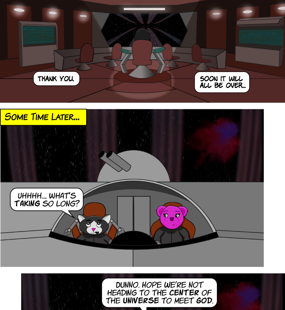 Fuzzy Knights - Episode 37, Page 1: Episode 36: It's Been A Long Road...