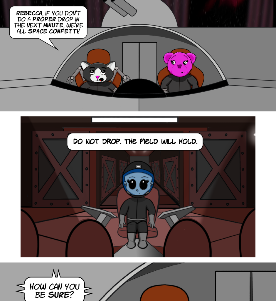 Fuzzy Knights - Episode 38, Page 1: Episode 37: Getting From There To Here...