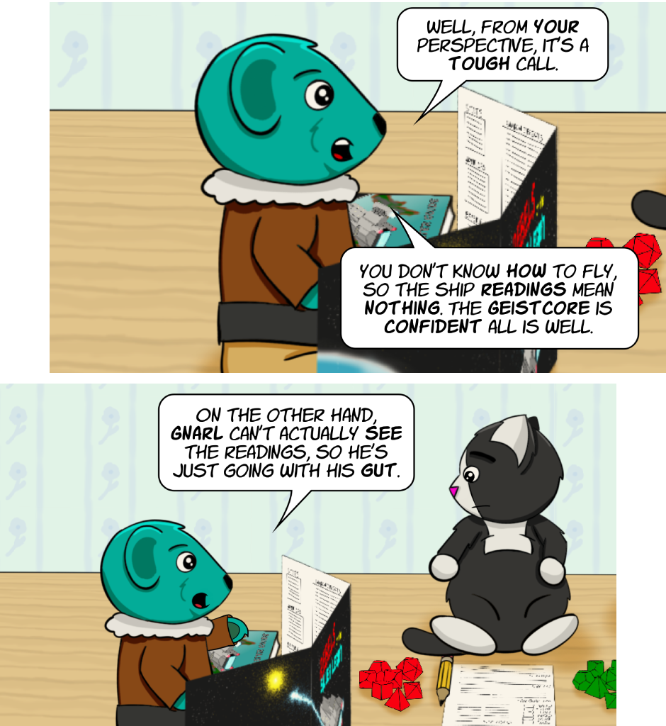 Fuzzy Knights - Episode 38, Page 1: Episode 37: Getting From There To Here...