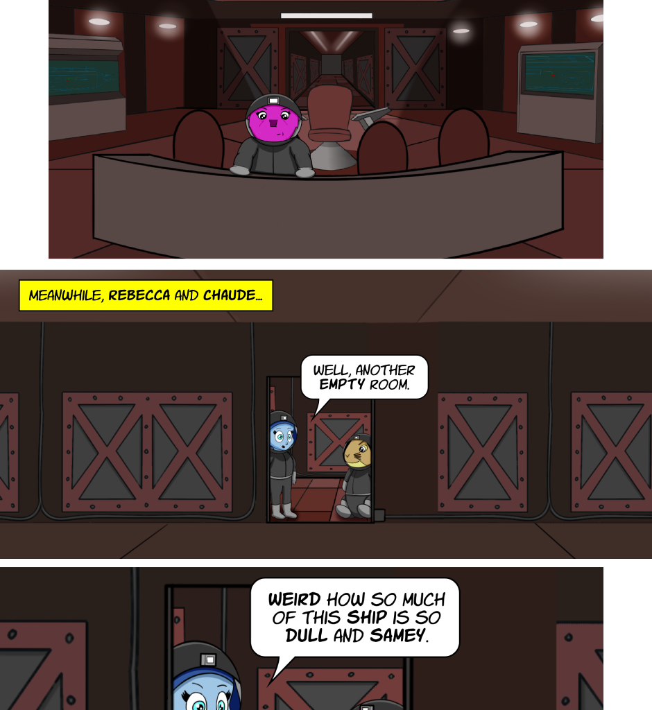 Fuzzy Knights - Episode 42, Page 1: Episode 41 - Housekeeping