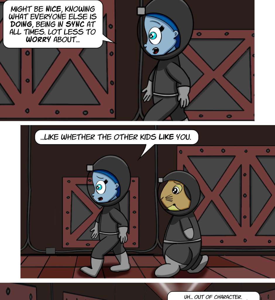 Fuzzy Knights - Episode 42, Page 1: Episode 41 - Housekeeping