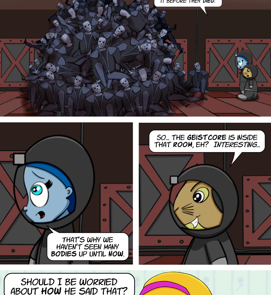 Fuzzy Knights - Episode 42, Page 1: Episode 41 - Housekeeping