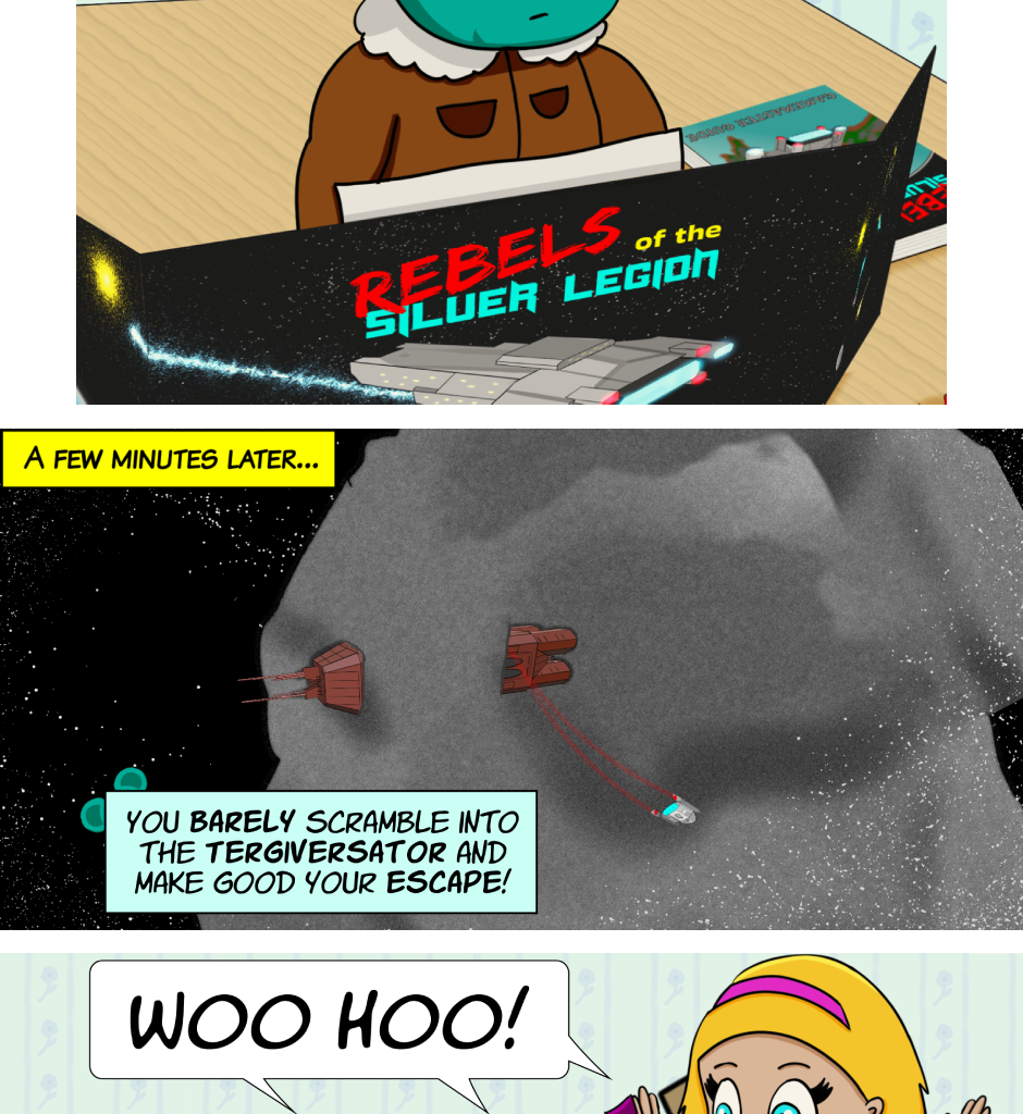 Fuzzy Knights - Episode 43, Page 1: Episode 42 - A Few Minutes Later... 