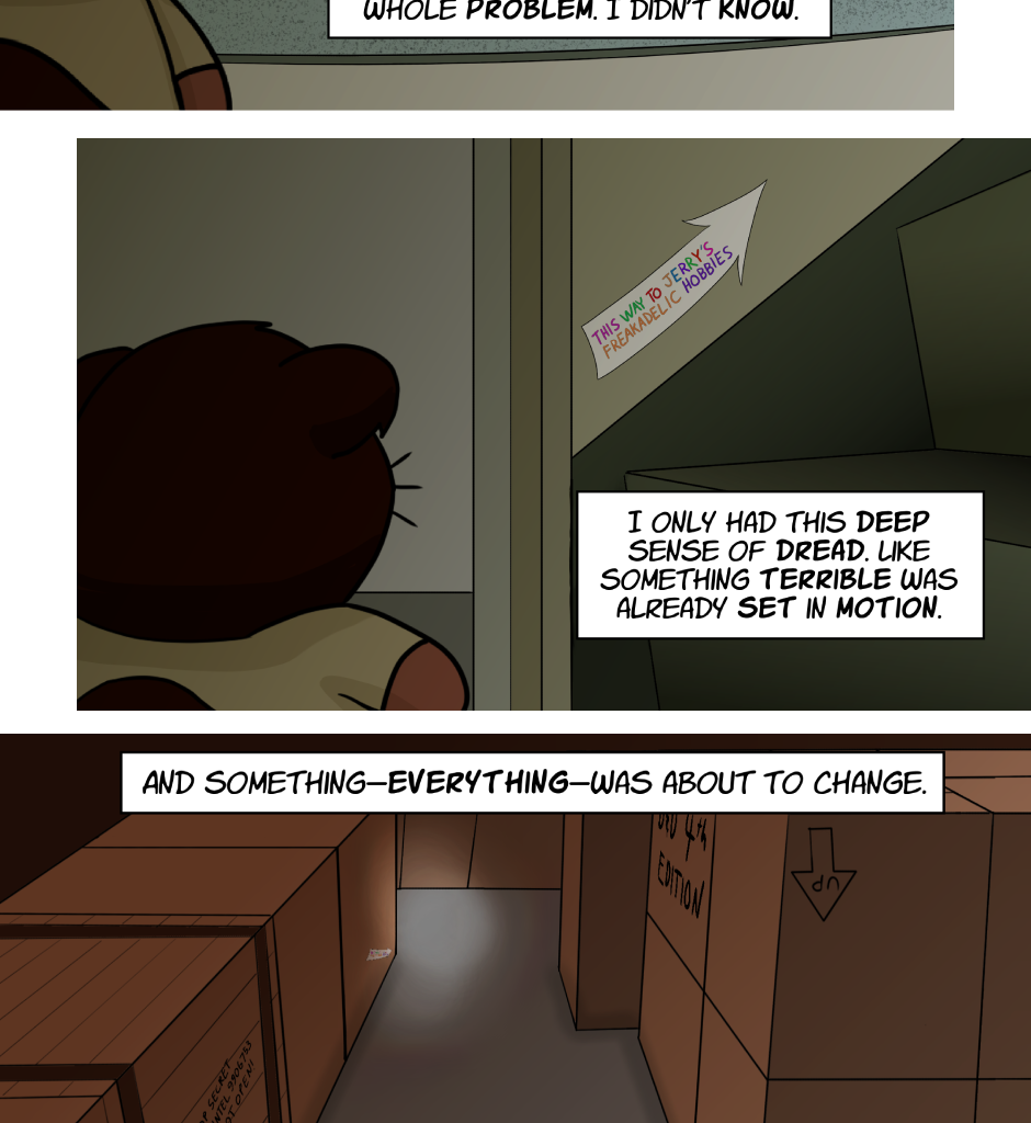 Fuzzy Knights - Episode 47, Page 1: Episode 45 - Signs and Portents