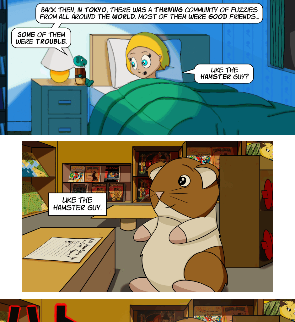 Fuzzy Knights - Episode 48, Page 1: Episode 46 - The Insane GM