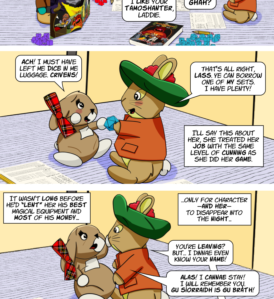 Fuzzy Knights - Episode 49, Page 1: Episode 47 - What's in a Name? Part I