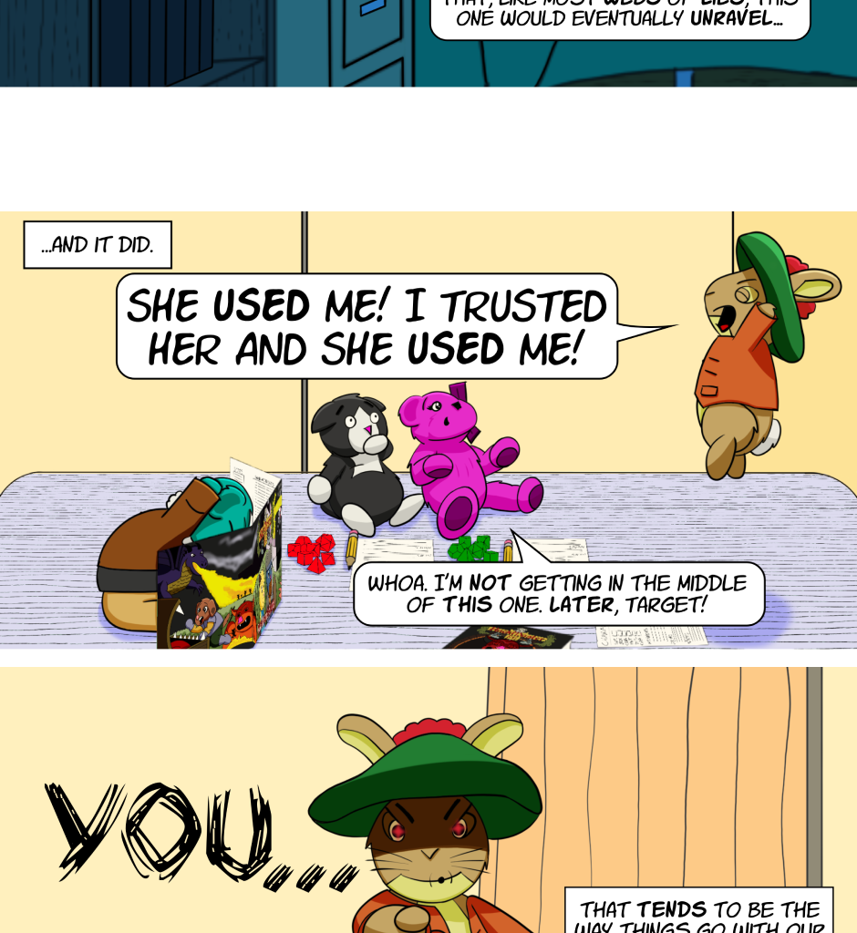 Fuzzy Knights - Episode 49, Page 1: Episode 47 - What's in a Name? Part I