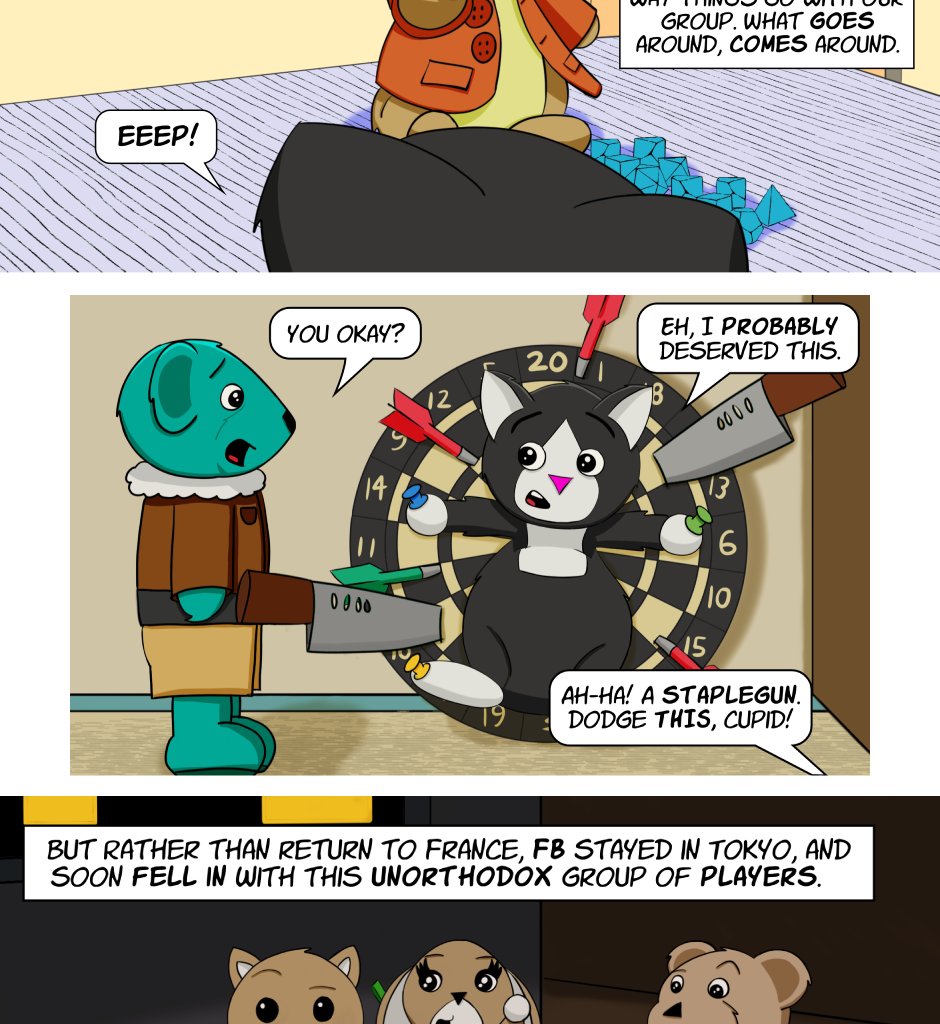 Fuzzy Knights - Episode 49, Page 1: Episode 47 - What's in a Name? Part I