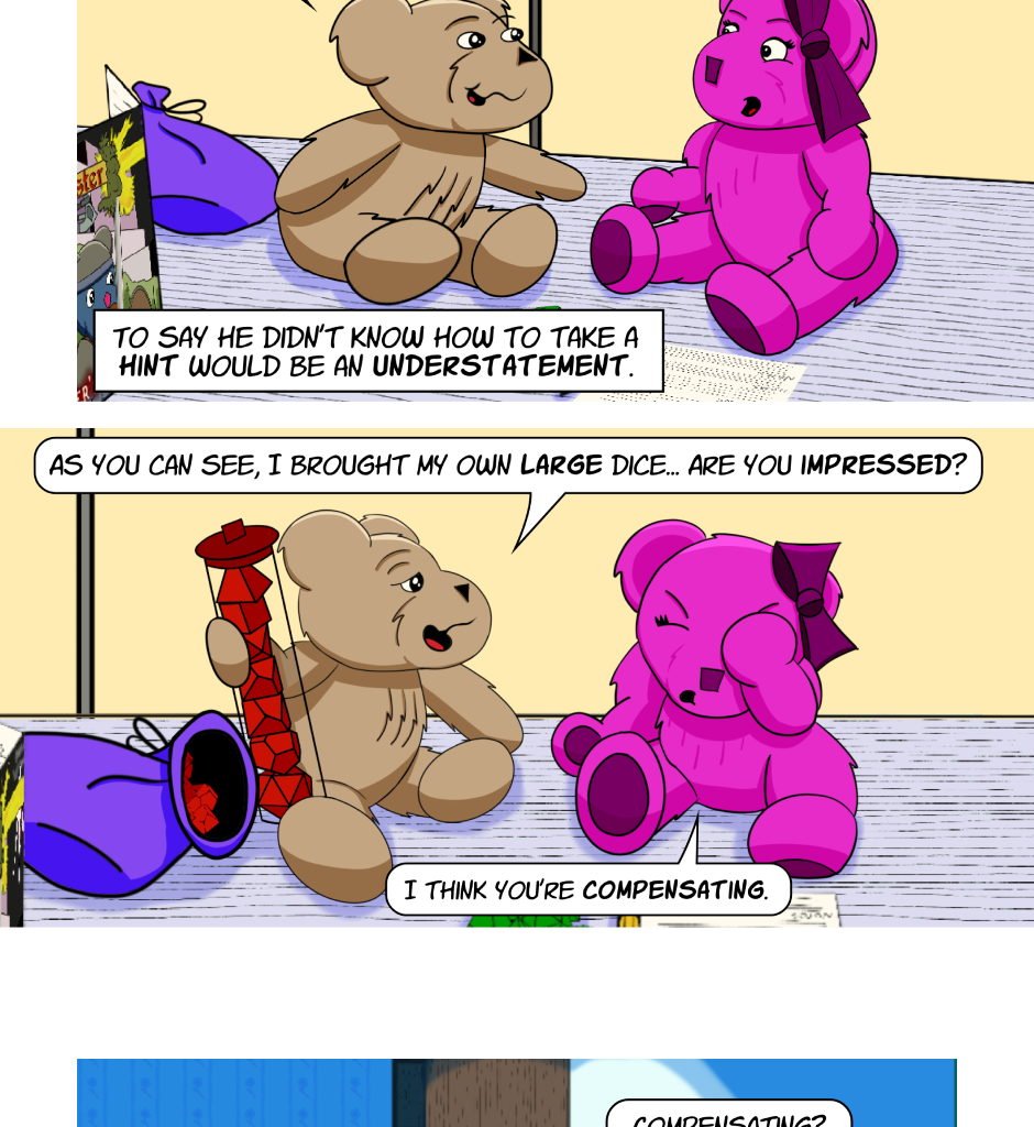 Fuzzy Knights - Episode 50, Page 1: Episode 48 - What's in a Name? Part II