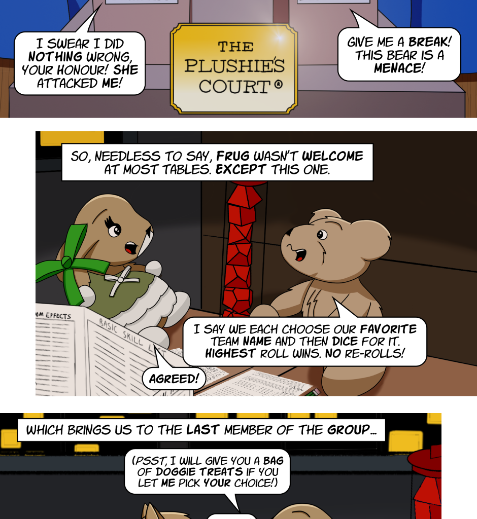 Fuzzy Knights - Episode 50, Page 1: Episode 48 - What's in a Name? Part II