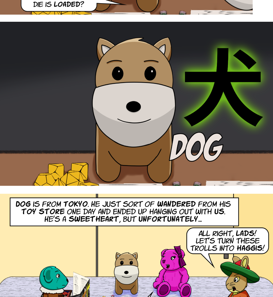 Fuzzy Knights - Episode 51, Page 1: Episode 49 - What's in a Name? Part III