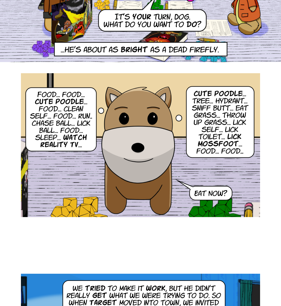 Fuzzy Knights - Episode 51, Page 1: Episode 49 - What's in a Name? Part III
