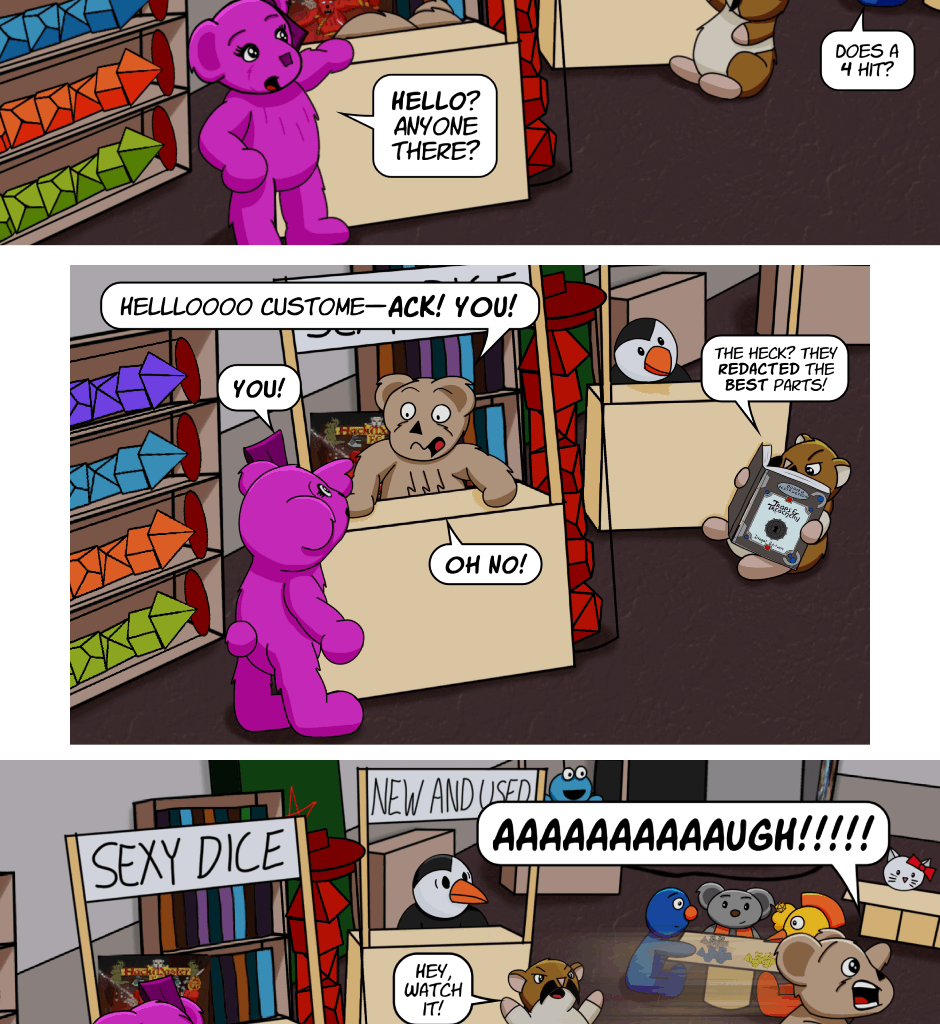 Fuzzy Knights - Episode 54, Page 1: Episode 52 - The Long Con: Part I