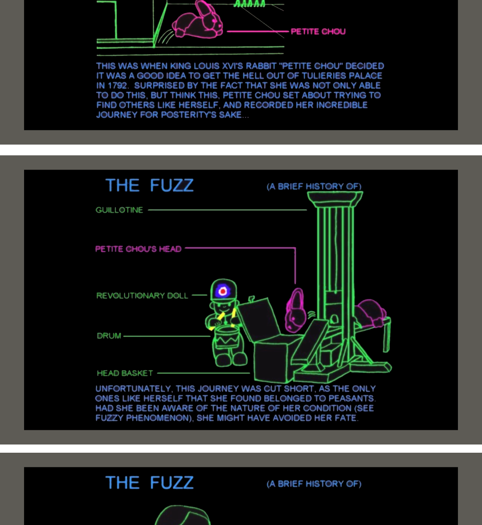Fuzzy Knights - Episode 57, Page 1: Episode 55 - The Fuzz Part I: A Fuzzy History