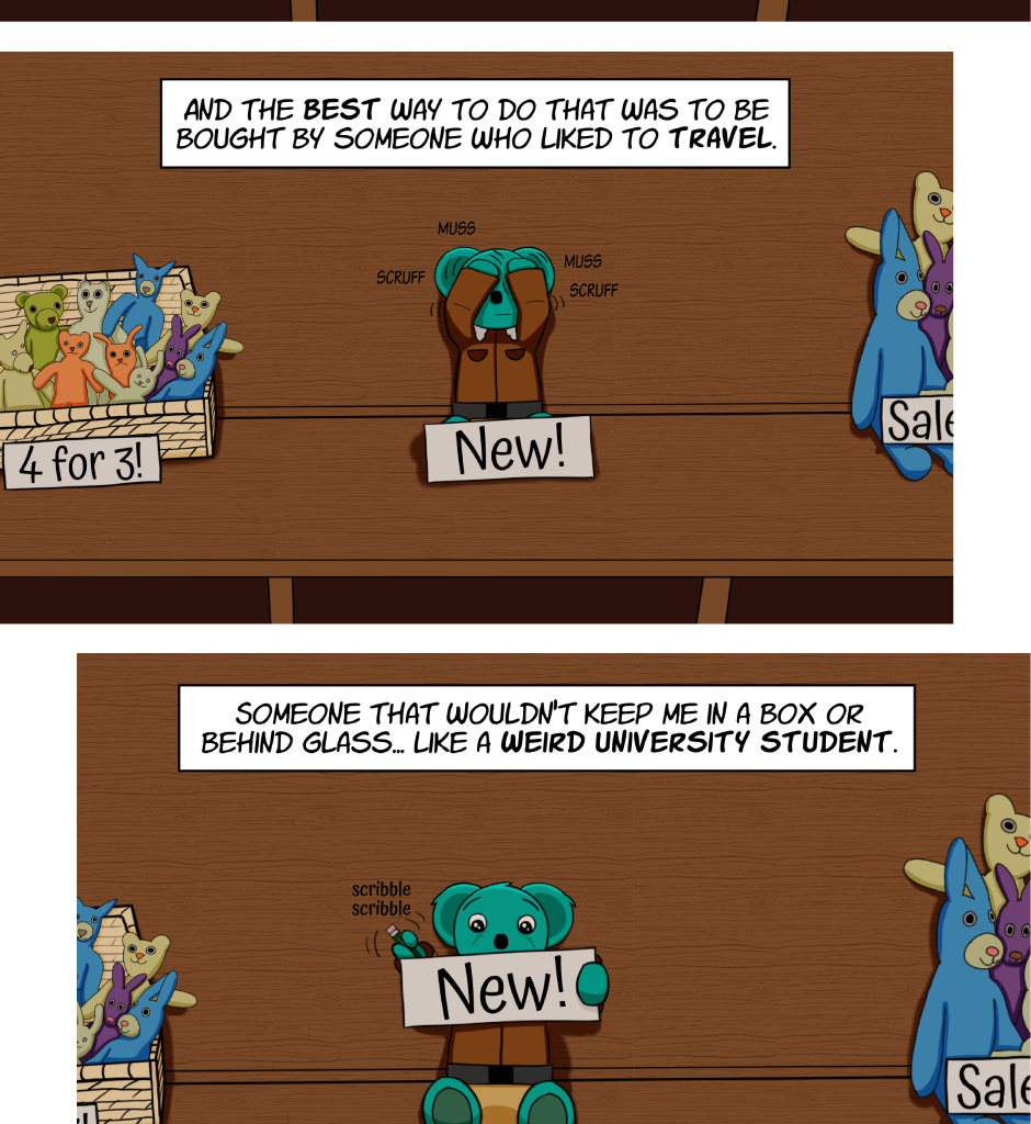 Fuzzy Knights - Episode 58, Page 1: Episode 56 -The Fuzz Part II: Captain Captain