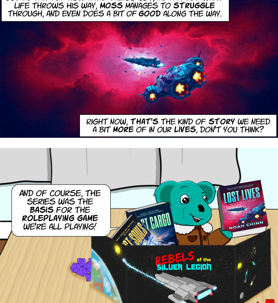 Fuzzy Knights - Episode 60, Page 1: And Now For A Word...