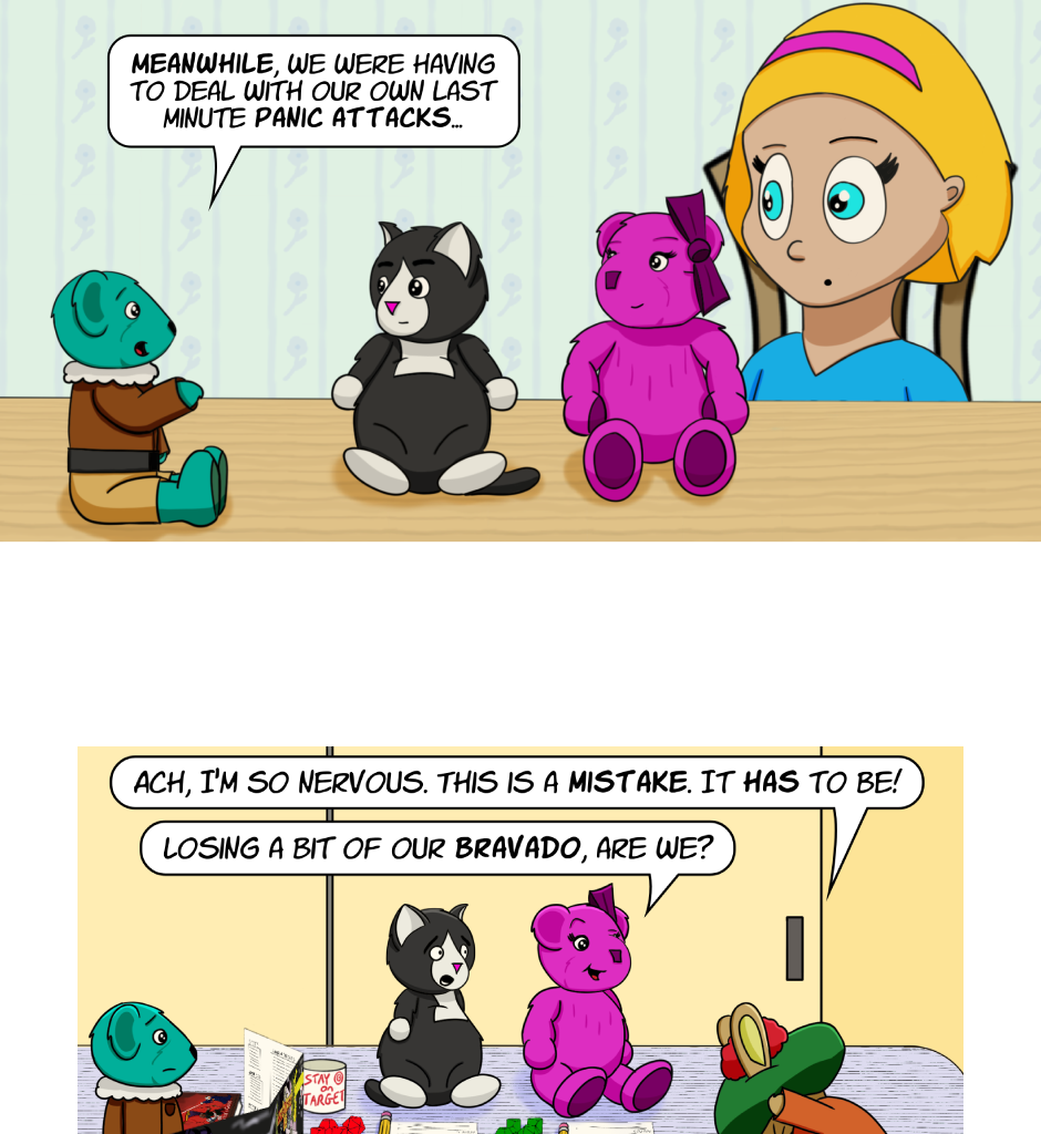 Fuzzy Knights - Episode 62, Page 1: Episode 59 - Ben in Doubt