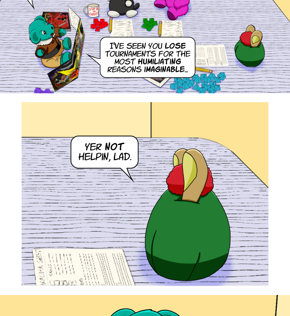 Fuzzy Knights - Episode 62, Page 1: Episode 59 - Ben in Doubt