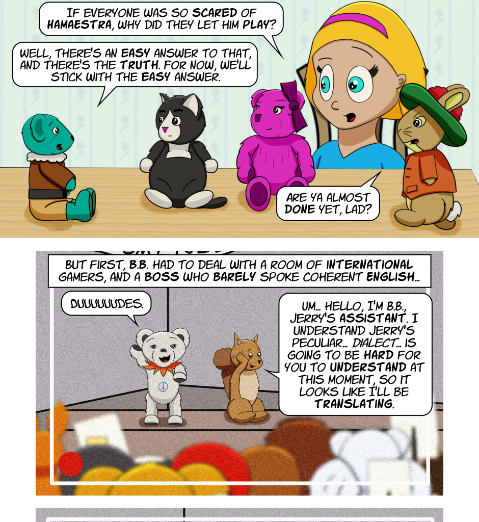 Fuzzy Knights - Episode 66, Page 1: Episode 63 - The Rules and the REF