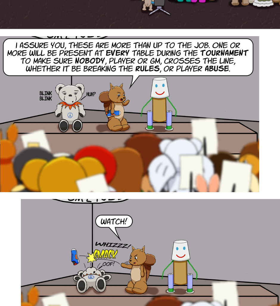 Fuzzy Knights - Episode 66, Page 1: Episode 63 - The Rules and the REF