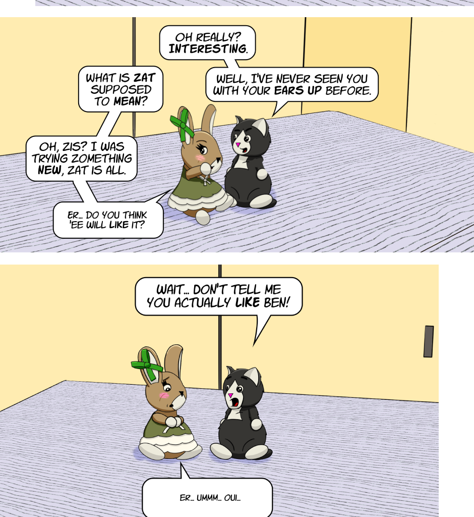 Fuzzy Knights - Episode 69, Page 1: Episode 66 - A Fembunny Scorned