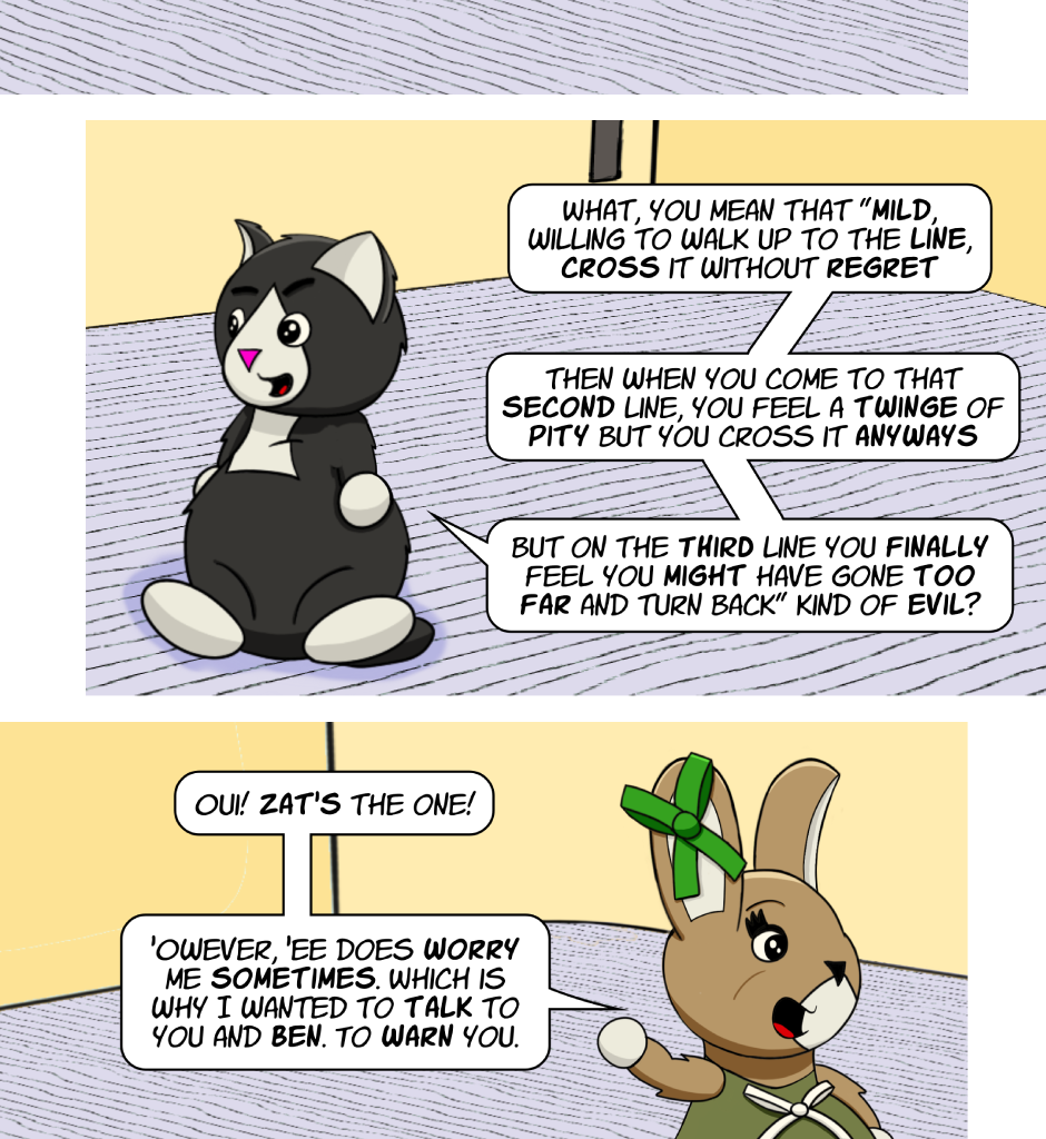 Fuzzy Knights - Episode 69, Page 1: Episode 66 - A Fembunny Scorned