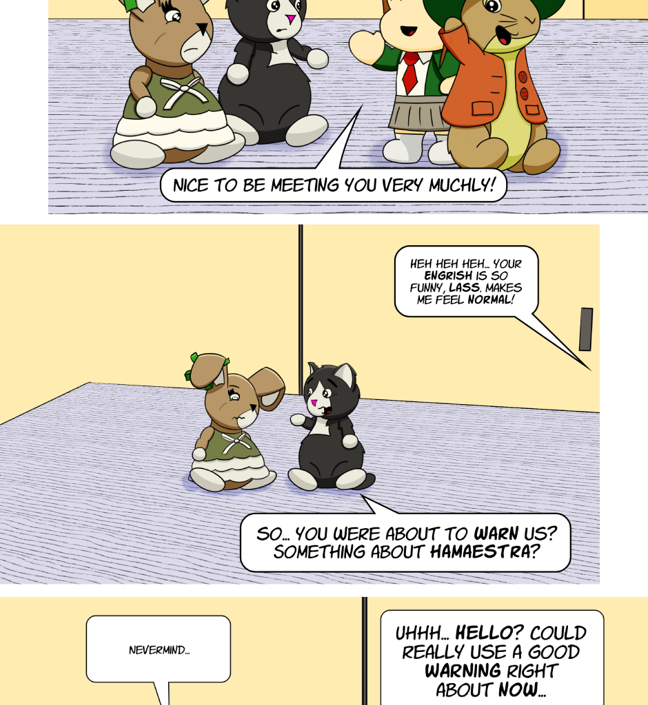 Fuzzy Knights - Episode 69, Page 1: Episode 66 - A Fembunny Scorned