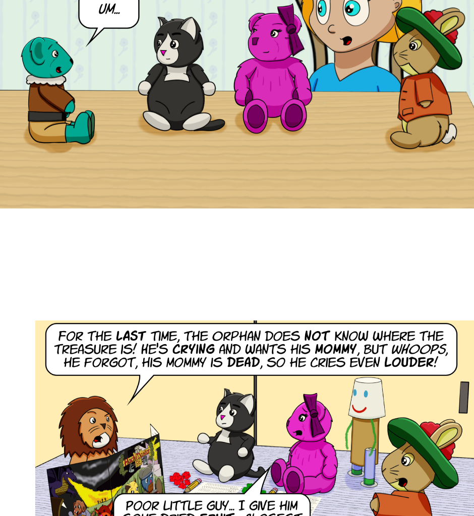 Fuzzy Knights - Episode 72, Page 1: Episode 69 - Game On!