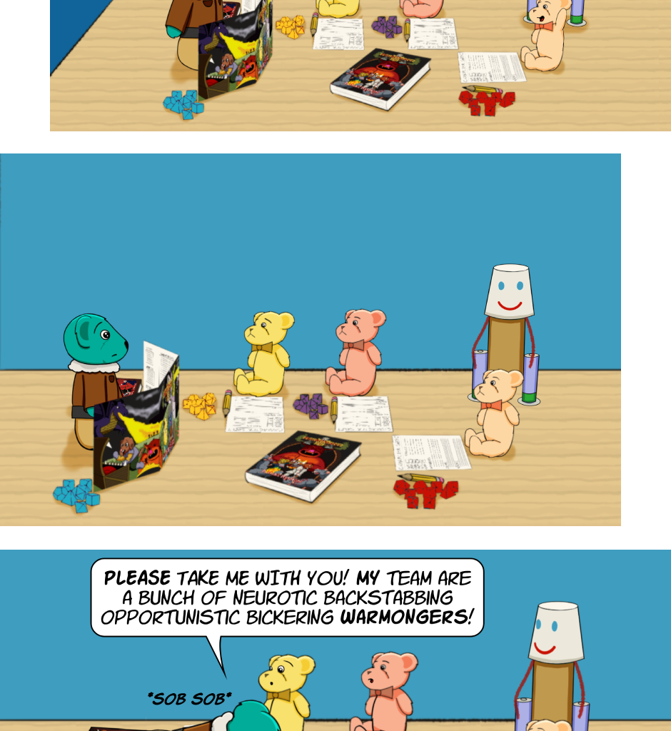 Fuzzy Knights - Episode 72, Page 1: Episode 69 - Game On!