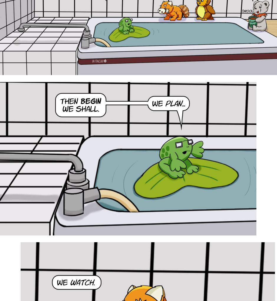 Fuzzy Knights - Episode 76, Page 1: Episode 73 - Day 3