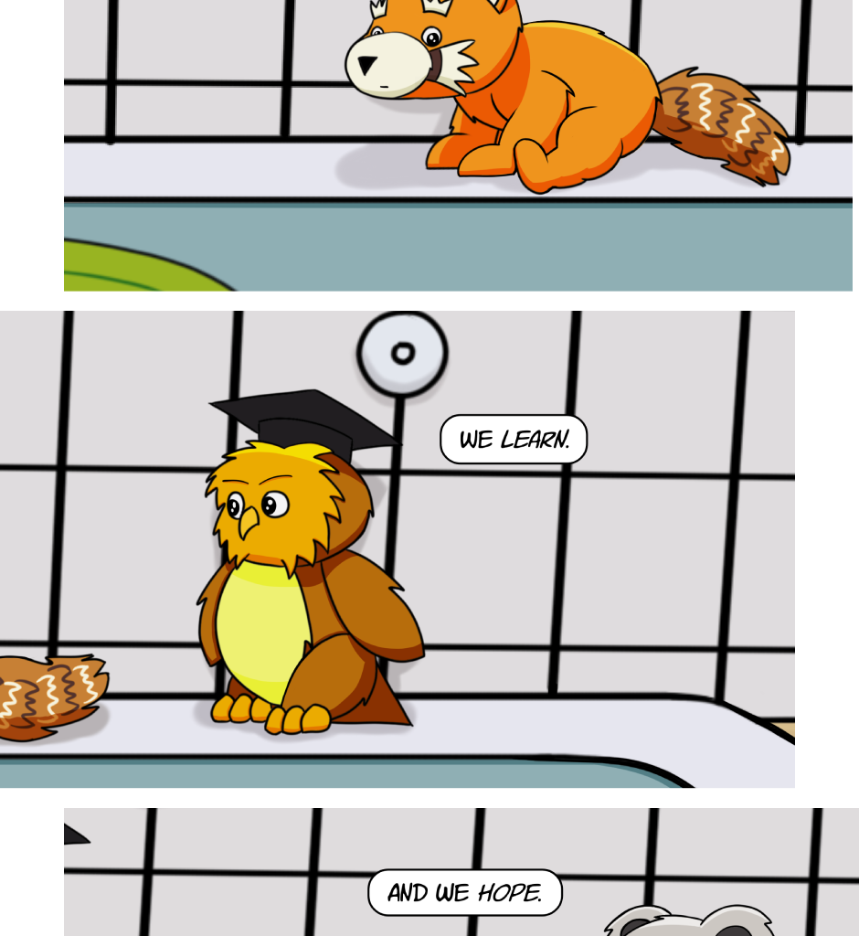 Fuzzy Knights - Episode 76, Page 1: Episode 73 - Day 3