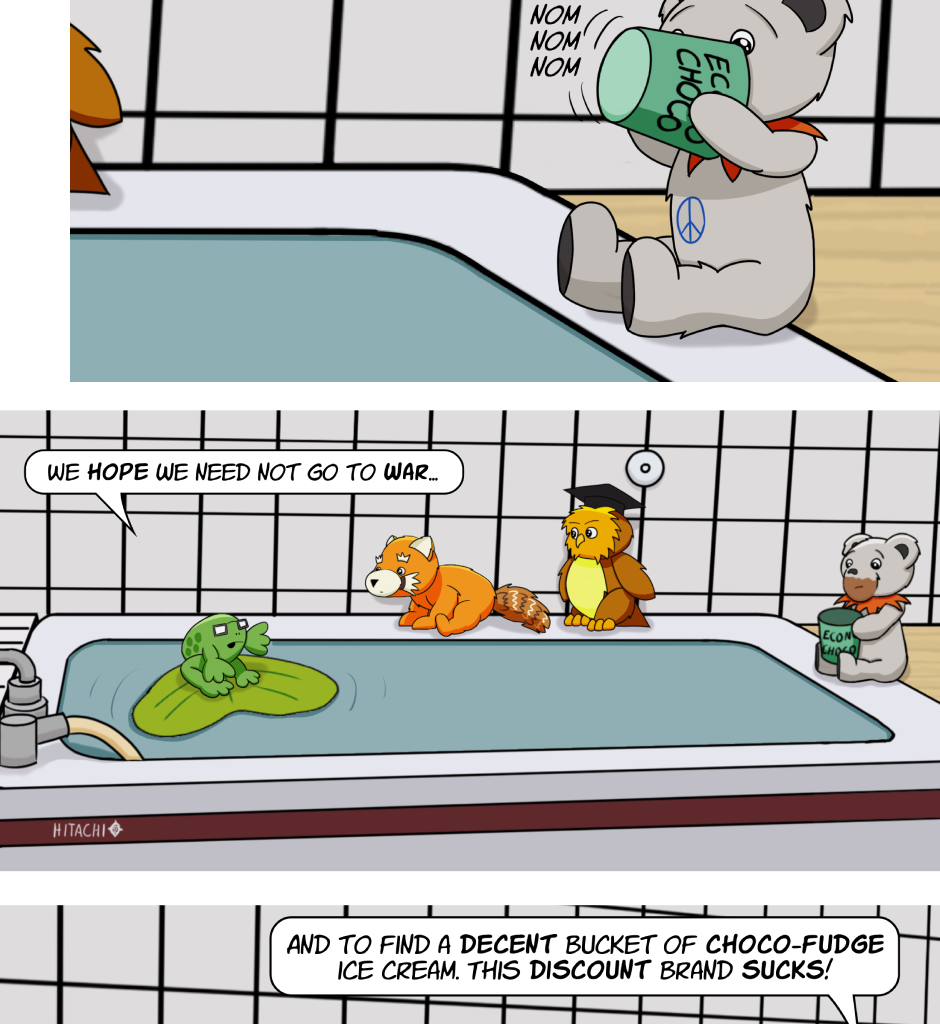 Fuzzy Knights - Episode 76, Page 1: Episode 73 - Day 3