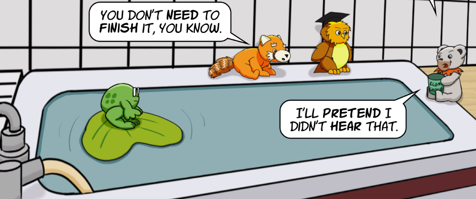 Fuzzy Knights - Episode 76, Page 1: Episode 73 - Day 3