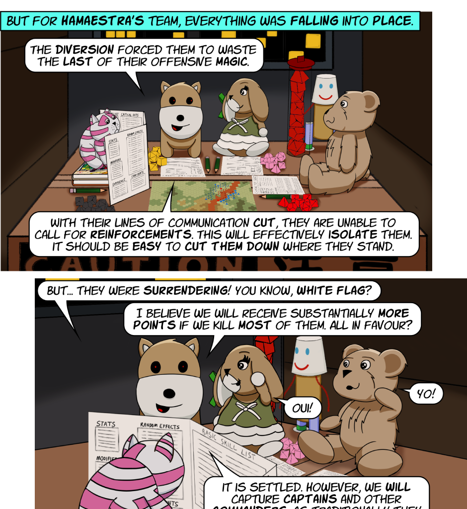 Fuzzy Knights - Episode 77, Page 1: Episode 74 - A Shift In The Tide