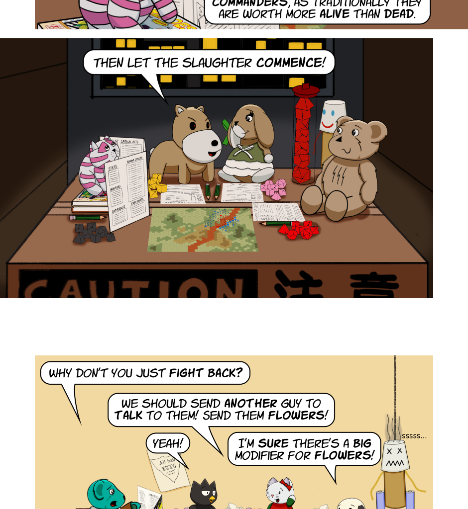 Fuzzy Knights - Episode 77, Page 1: Episode 74 - A Shift In The Tide