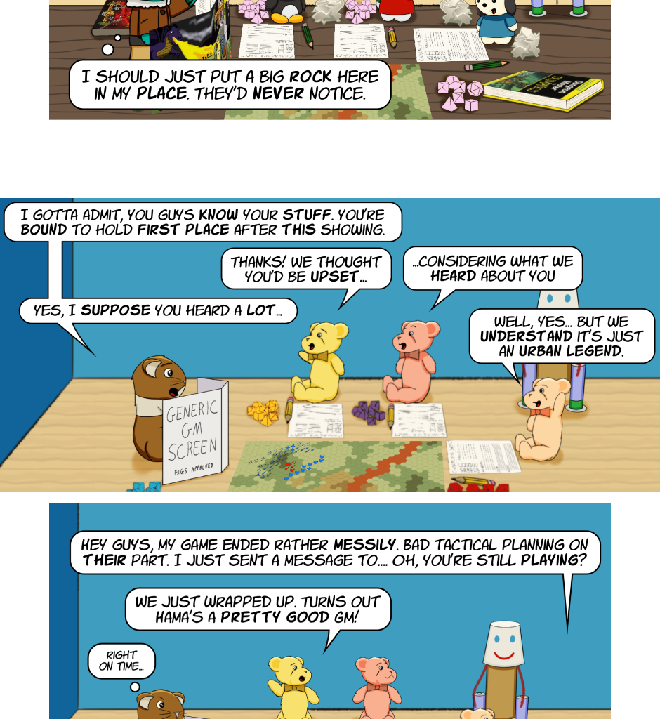 Fuzzy Knights - Episode 77, Page 1: Episode 74 - A Shift In The Tide