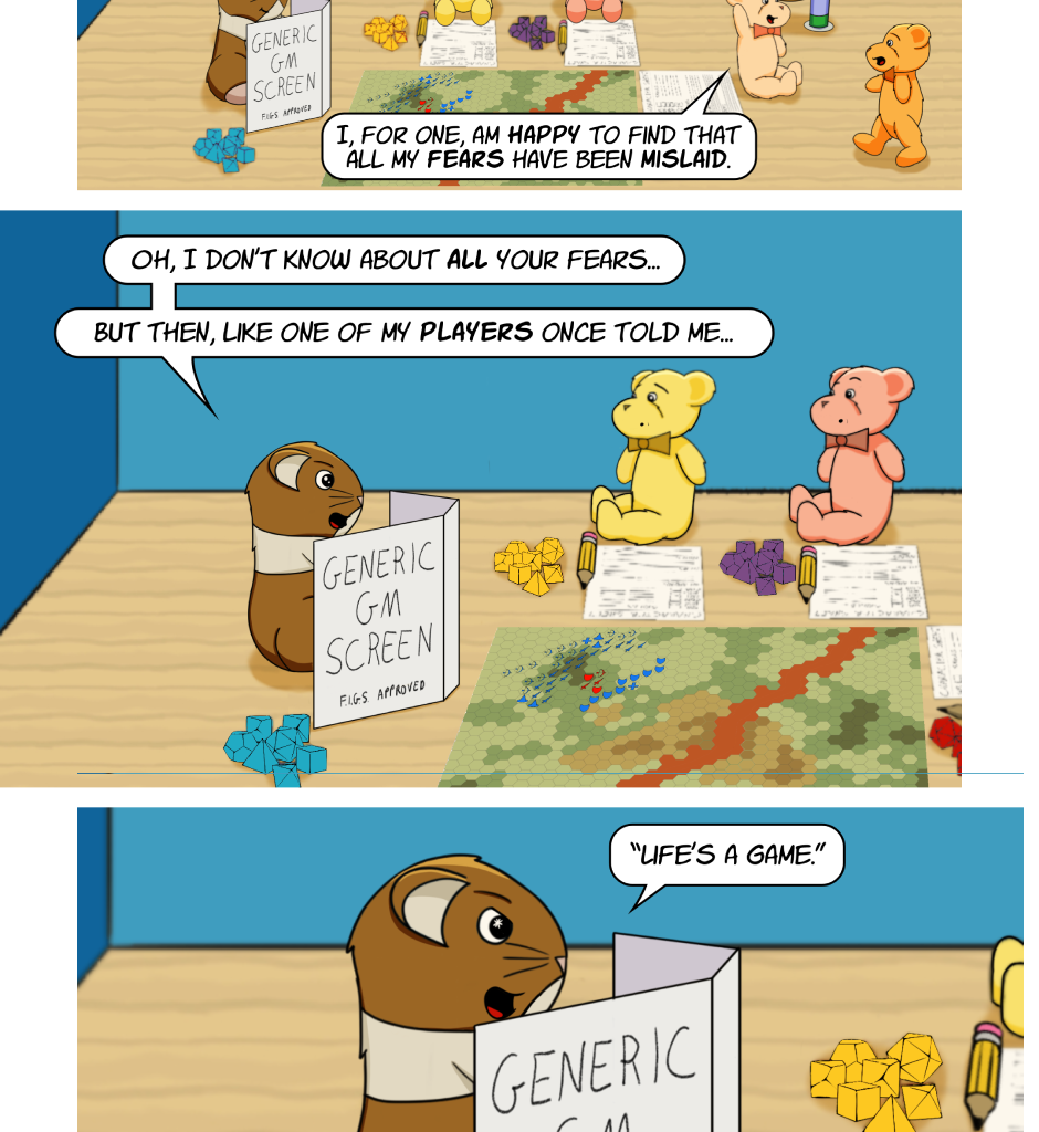 Fuzzy Knights - Episode 77, Page 1: Episode 74 - A Shift In The Tide