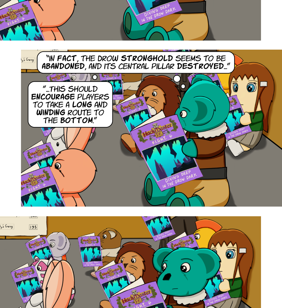 Fuzzy Knights - Episode 80, Page 1: Chapter 76 - Day 4