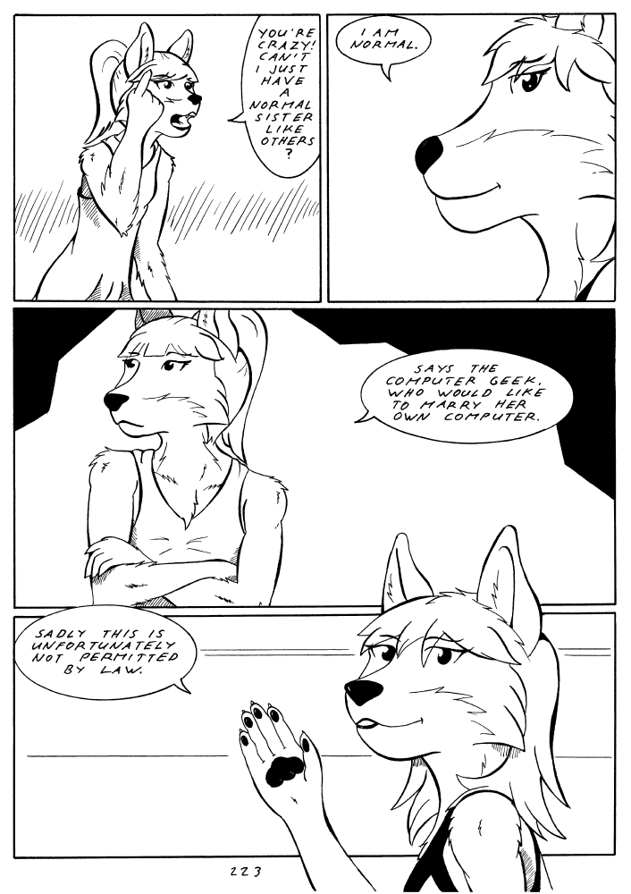 a normal life *complete* - Episode 226, Page 1: anl-strip_223