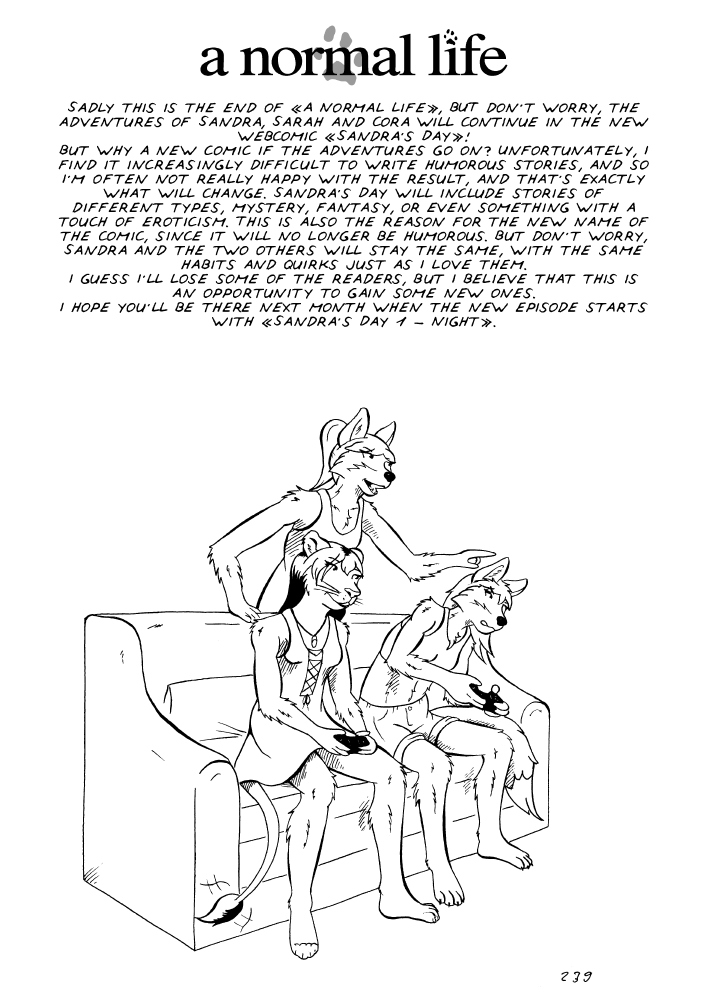 a normal life *complete* - Episode 242, Page 1: anl-strip_239