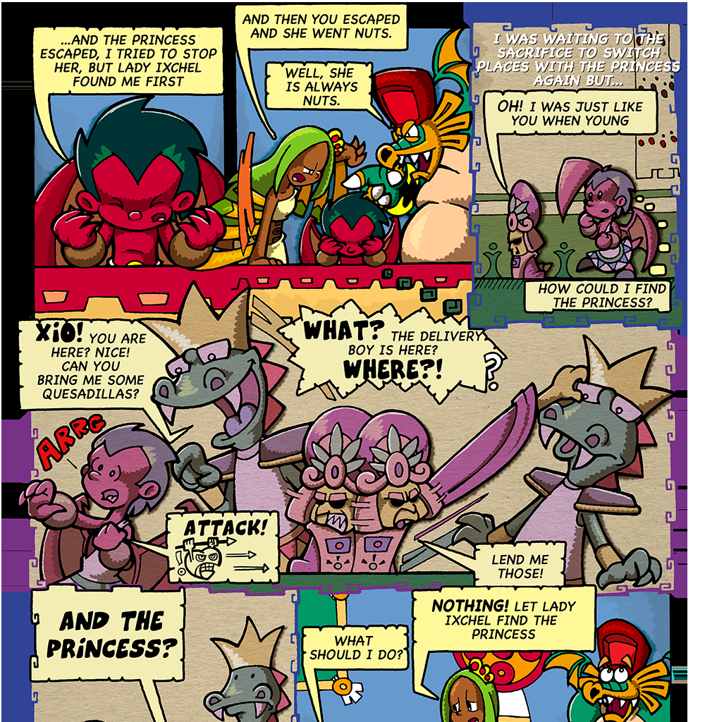 Macoatl - Episode 14, Page 1: 5 Days of nemontemi 14