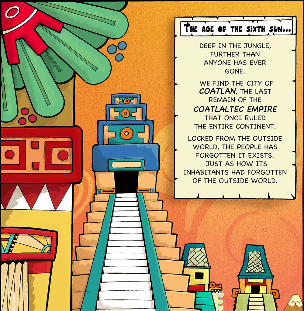 Macoatl - Episode 21, Page 1: The sun and the jaguars 01