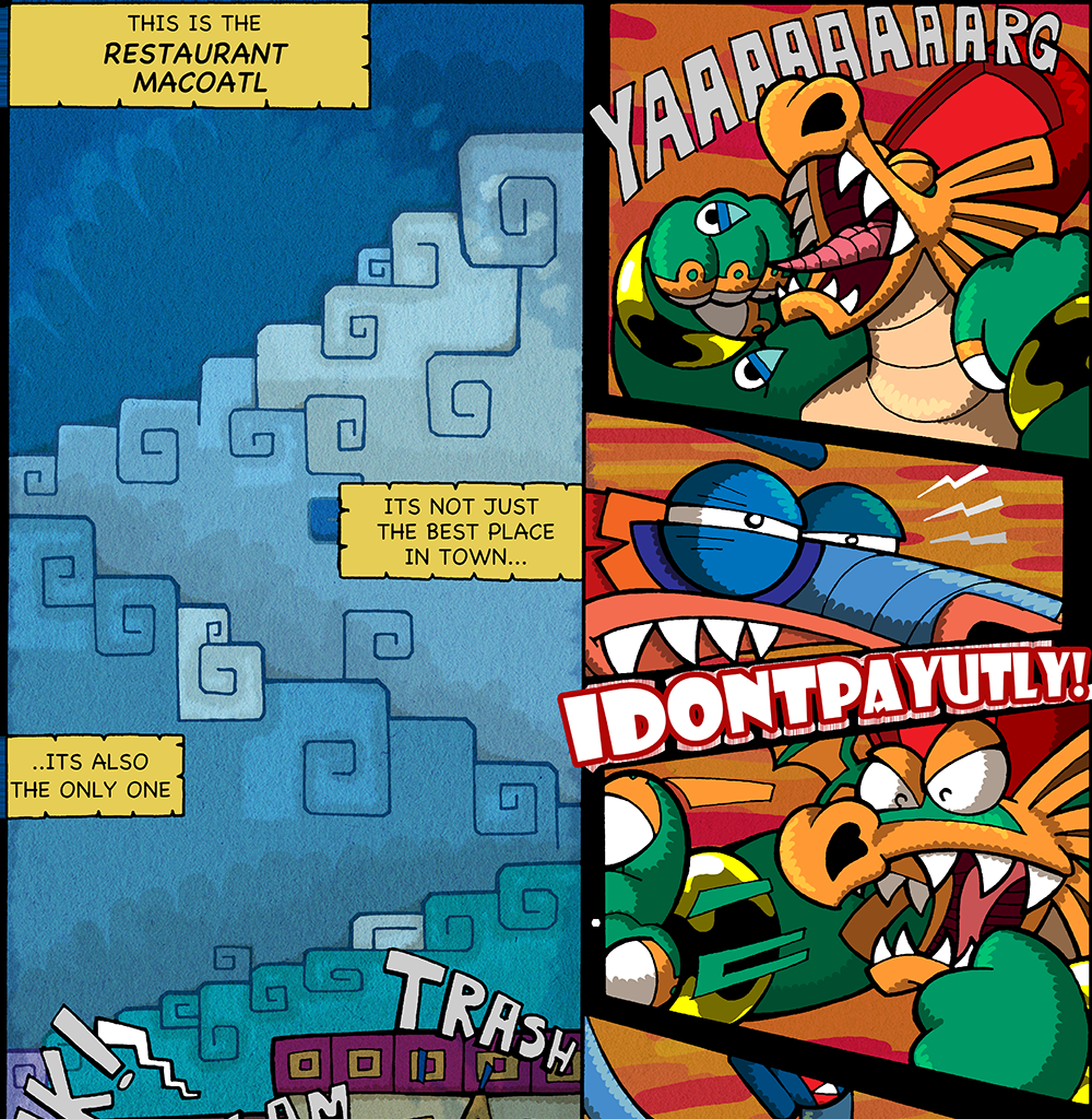 Macoatl - Episode 22, Page 1: The sun and the jaguars 02