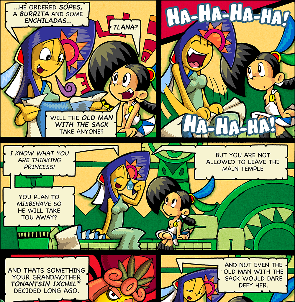 Macoatl - Episode 27, Page 1: The sun and the jaguars 07