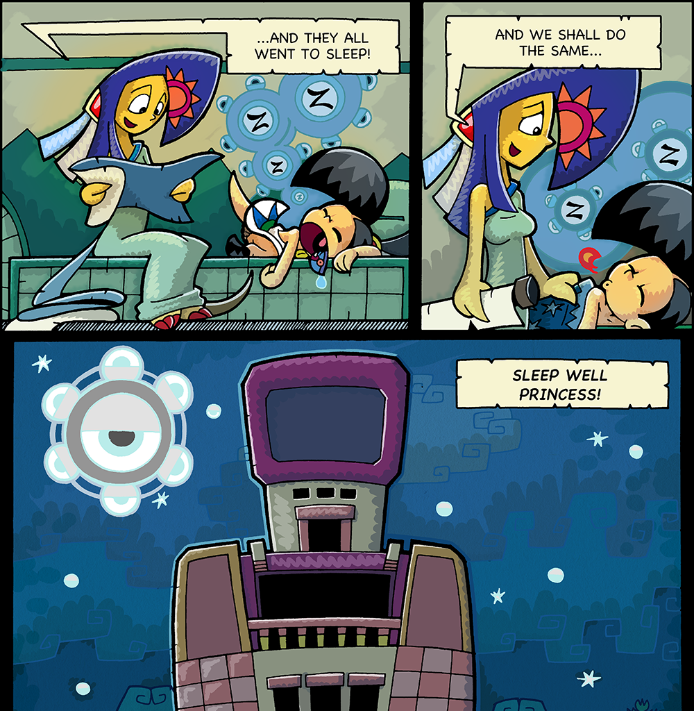 Macoatl - Episode 30, Page 1: The sun and the jaguars 10