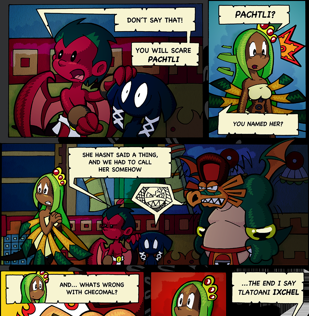 Macoatl - Episode 34, Page 1: The sun and the jaguars 14