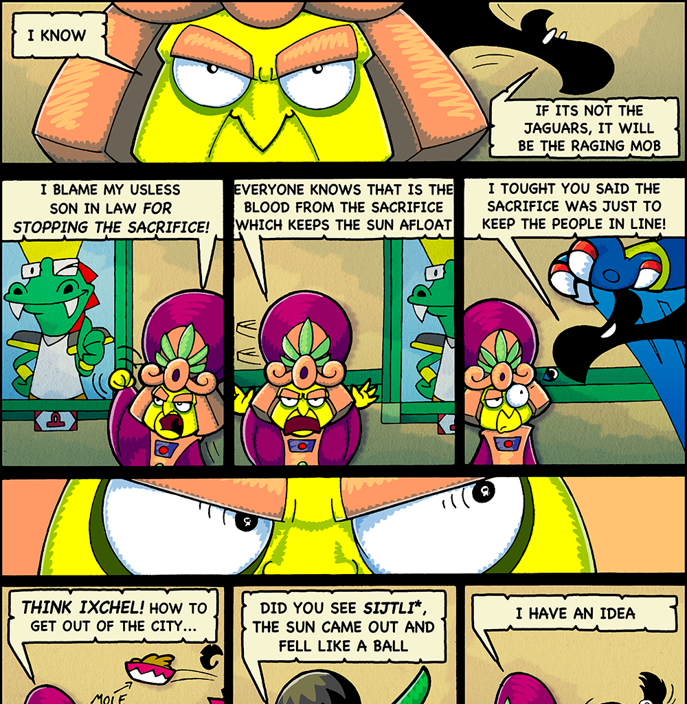 Macoatl - Episode 35, Page 1: The sun and the jaguars 15
